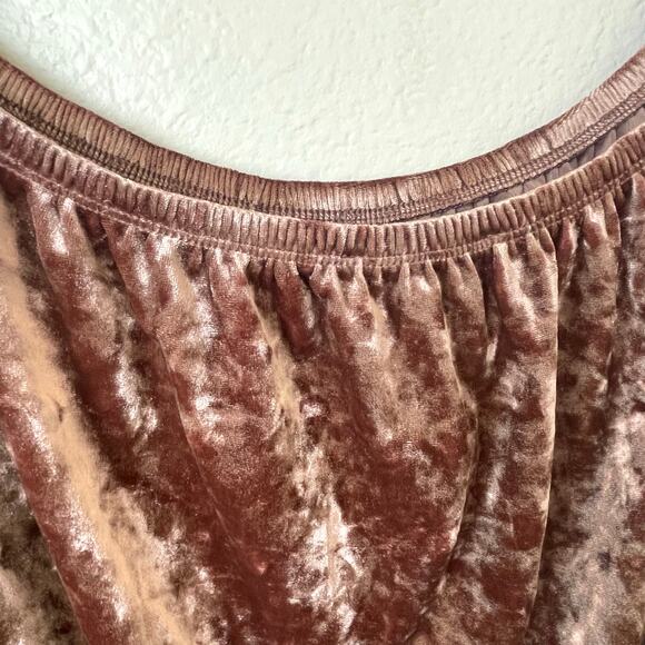 Forever 21 Womens Top 3XL Fairy Velvet Whimsigoth Romantic Holiday Peasant Boho - Picture 4 of 8